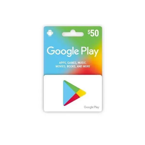 GOOGLE PLAY GIFT CARD 50